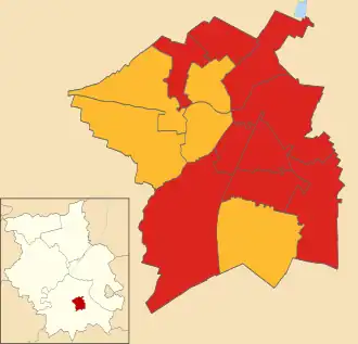 2018 results map