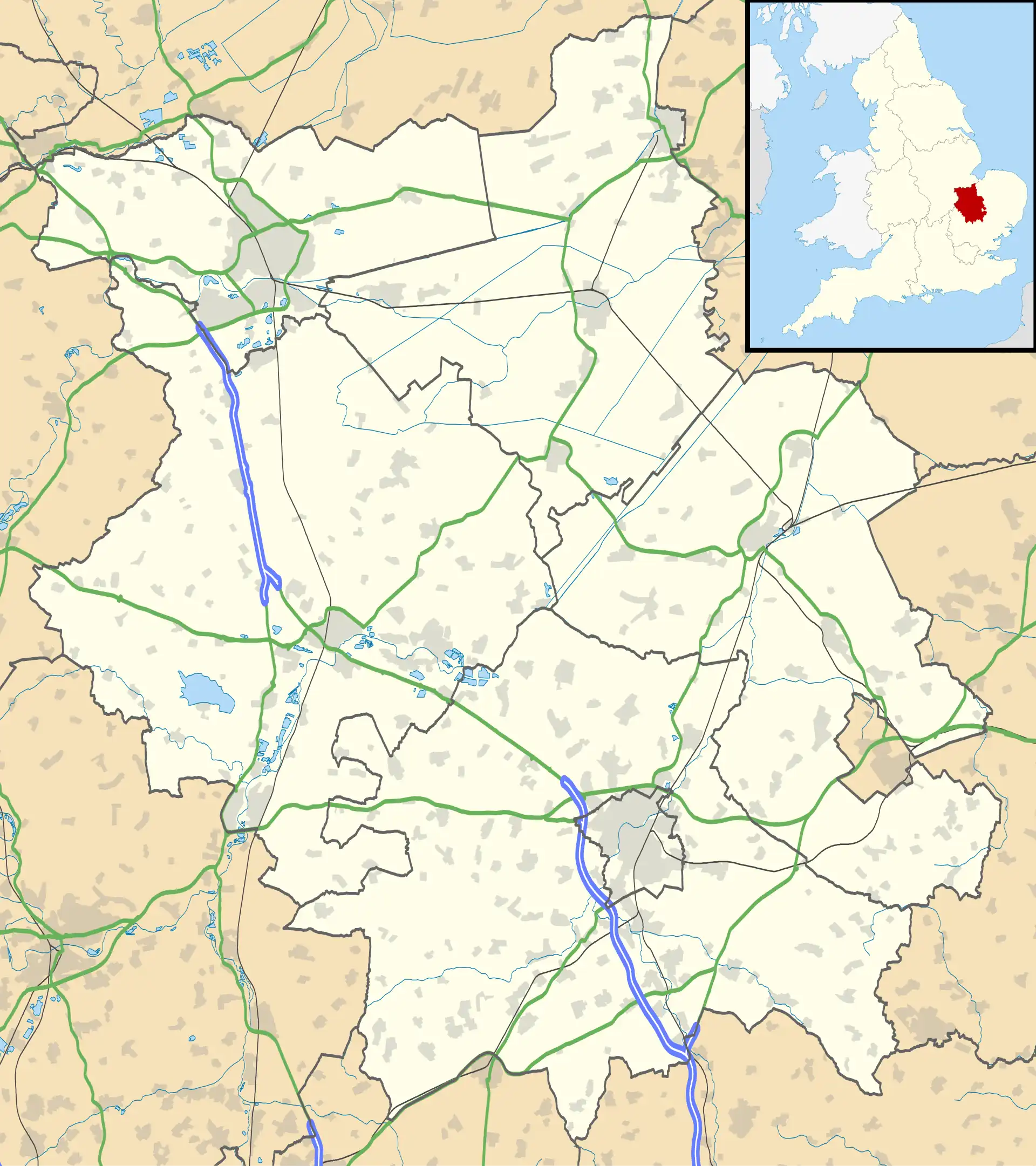 Earith is located in Cambridgeshire