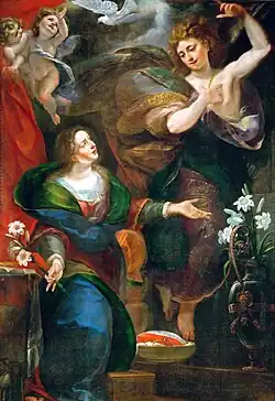 The Annunciation, Louvre, Paris