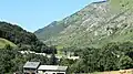 The village of Sainte-Marie de Campan.