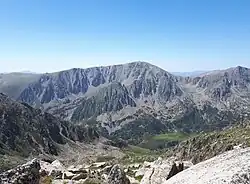 The north face of Puig de Campcardós.