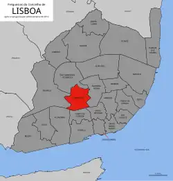 Location of Campolide