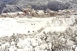 Campoussy in the snow