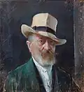 Self portrait of Alceste Campriani