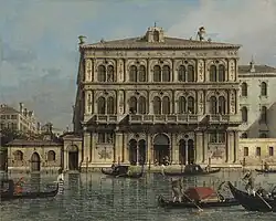 Palazzo Loredan Vendramin Calergi, by Canaletto, 1750s, Private Collection