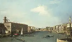 The Grand Canal Looking North from the Rialto