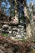 Foundation of the east tower