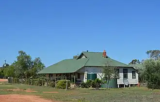 A house at Canbelego that dates from its days as a gold mining village. (Taken in 2017.)