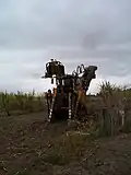 A stationary harvester, 2007