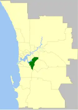 The City of Canning within the Perth Metropolitan Area