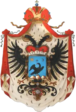 Coat of arms after 1723 of Banat of Craiova