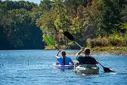 Kayakers in Canton