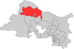 Situation of the canton of Salon-de-Provence-1 in the department of Bouches-du-Rhône