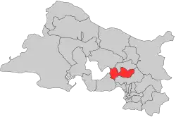 Situation of the canton of Vitrolles in the department of Bouches-du-Rhône