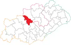 Location of Bédarieux