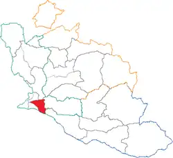 Location of Avignon-Est