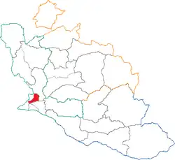 Location of Avignon-Nord