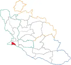 Location of Avignon-Sud