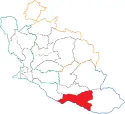 Location of Cadenet