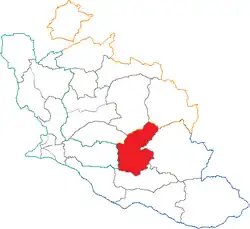Location of Gordes
