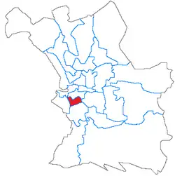 Location of Marseille-Vauban