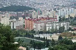 Canyelles as viewed from Turó de Roquetes&nbsp;[ca]