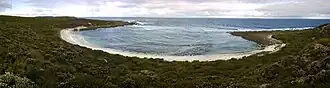 Cape Gantheaume horseshoe-shaped bay
