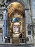 The chapel from the transept