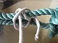 B : Complete the Figure-eight lashing