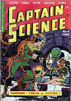 Captain Science #4 (June 1951), Joe Orlando and Wally Wood