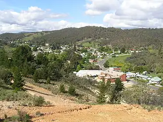 Captains Flat from Mine Hill