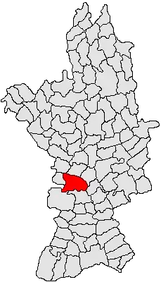 Location in Olt County