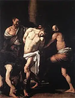 The Flagellation by Caravaggio, c. 1607–1608