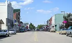 Main Street in Carberry, 2007