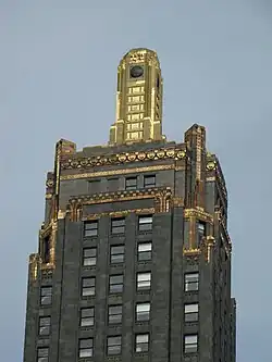 Detail of the Carbide & Carbon Building, Chicago, Illinois, 1929