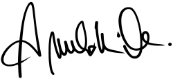 Carlo Ancelotti signature