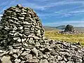 Carn Gwilym on the summit of Mynydd Hyddgen
