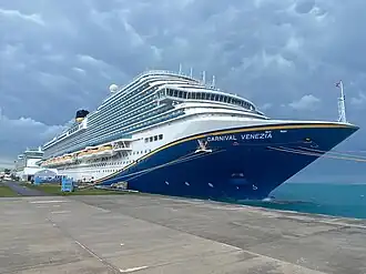 Carnival Venezia in Bermuda, 2023