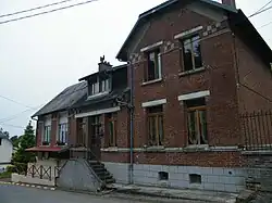 The town hall in Carnoy