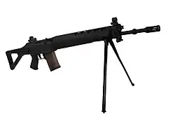 SG 550 with its bipod extended