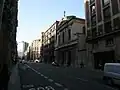 The street between Carrer de Mallorca and Carrer de Provença