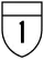 State Highway 1 shield