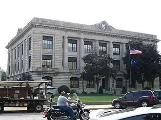 Carroll County Courthouse in Delphi