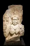Carved limestone goddess, 1st–2nd Century