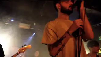Casey performing at the Key Club, Leeds in 2018.