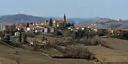 View of Castel Rocchero