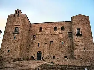 The Ventimiglia Castle in Castelbuono