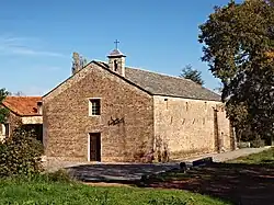 The church of San Pancraziu, in Castellare-di-Casinca