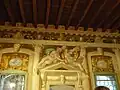 Frescoed interior