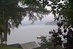 Castine Harbor from Perkins Street